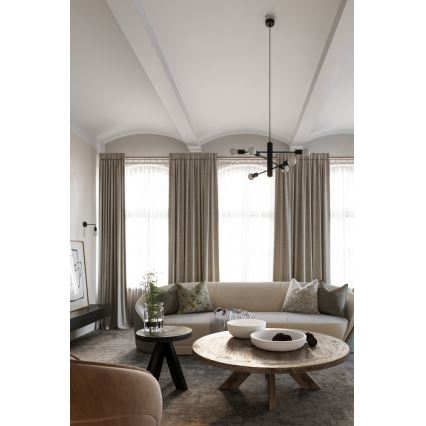 Подвесная люстра DUOMO 3M 3xE27/60W/230V черная