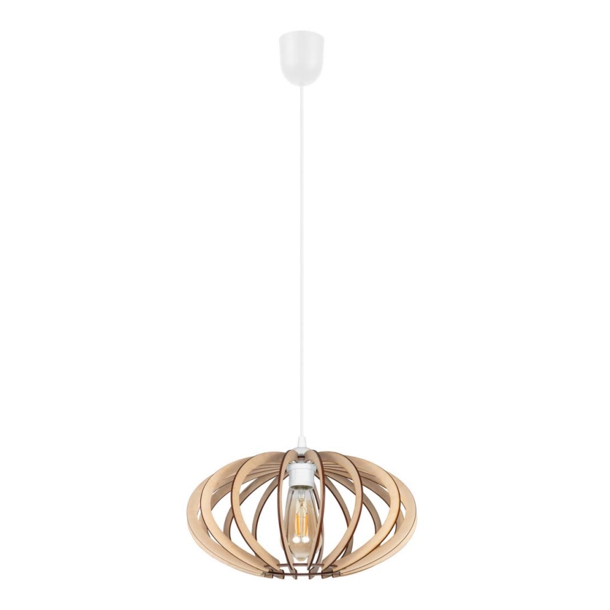 Подвесная люстра EARTH 1xE27/60W/230V белая/бежевая