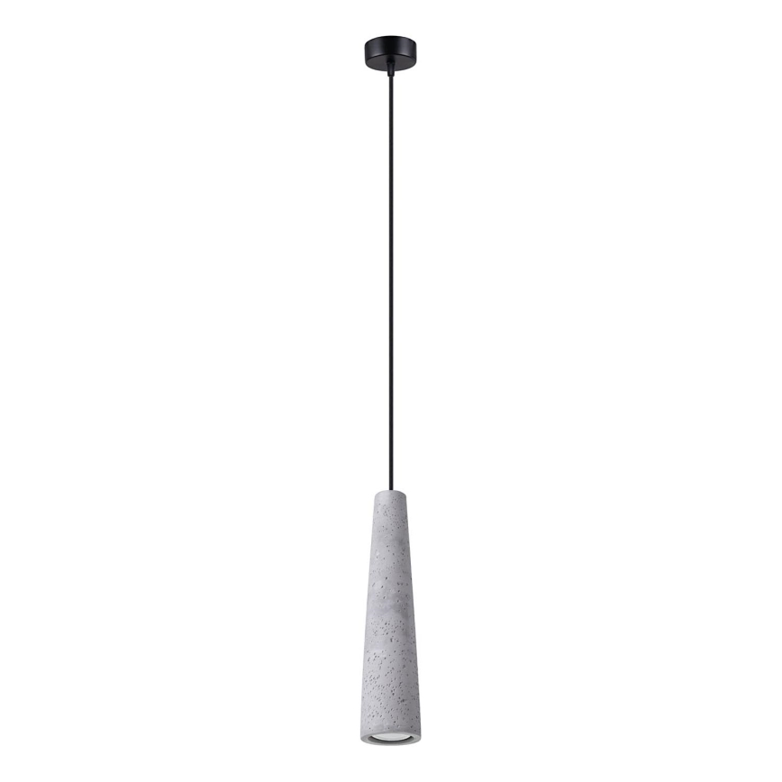 Подвесная люстра ELECTRA 1xGU10/10W/230V бетон/серый