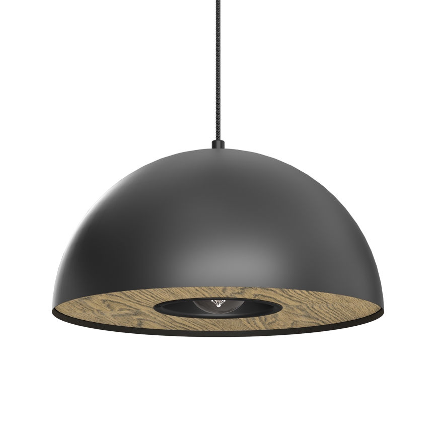 Подвесная люстра ELGUND 1xE27/15W/230V черный