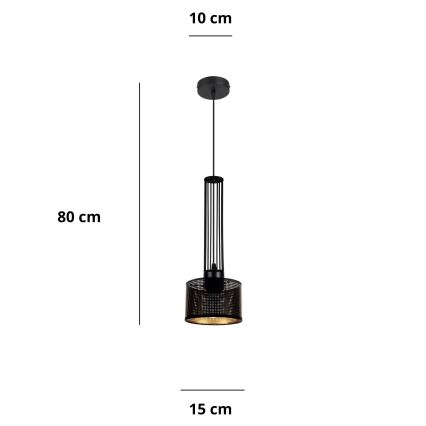 Подвесная люстра ELIS 1xE27/60W/230V диаметр 15 см