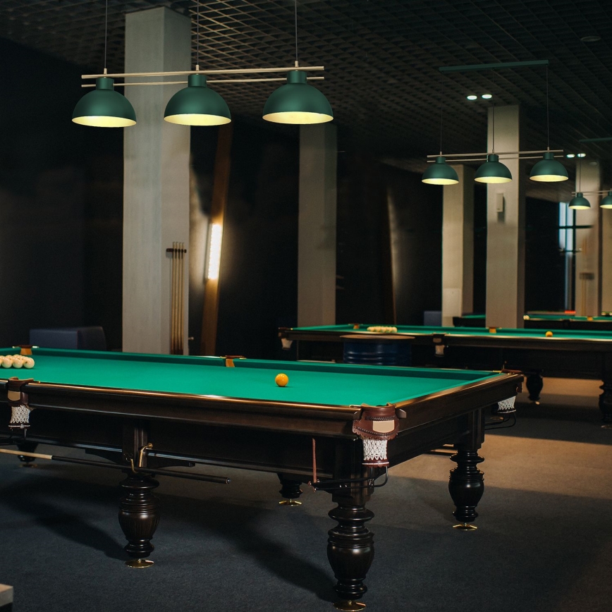 Подвесная люстра ESTATE 3xE27/15W/230V зеленый