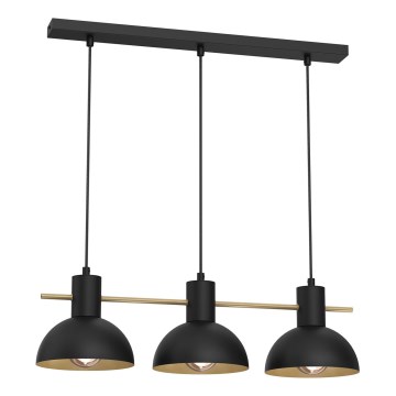 Подвесная люстра ESTATE MINI 3xE27/15W/230V черный