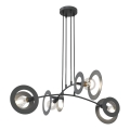 Подвесная люстра EUFORIA 4xE27/15W/230V черная