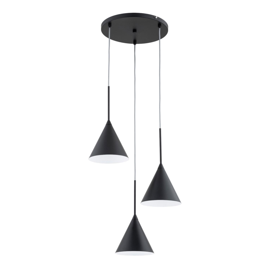 Подвесная люстра FABO 3xE14/10W/230V черный
