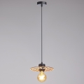 Подвесная люстра FALCO 1xE27/60W/230V диаметр 20 см бежевый