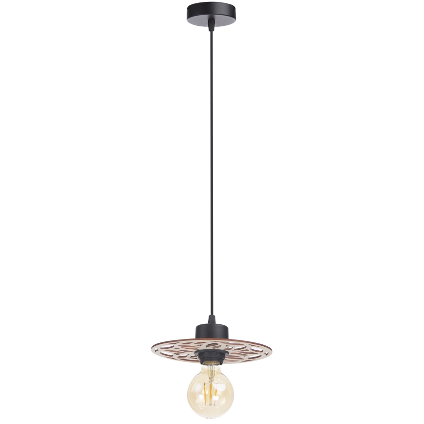 Подвесная люстра FALCO 1xE27/60W/230V диаметр 20 см бежевый