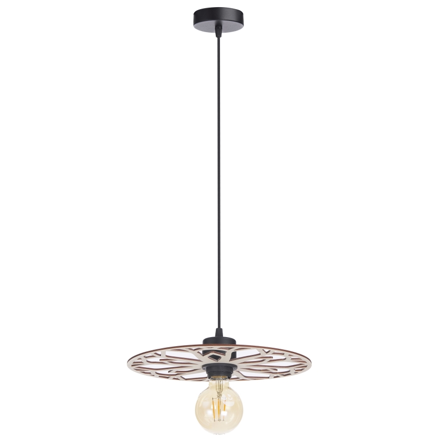 Подвесная люстра FALCO 1xE27/60W/230V диаметр 30 см бежевый
