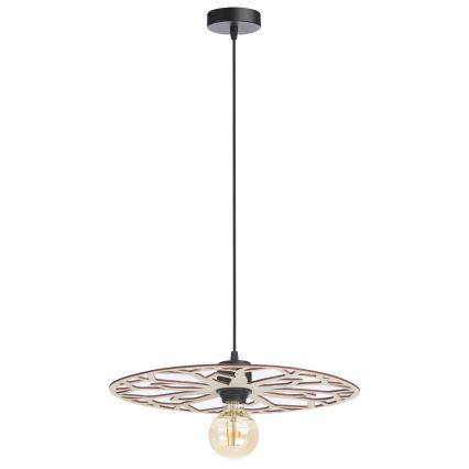 Подвесная люстра FALCO 1xE27/60W/230V диаметр 40 см бежевый