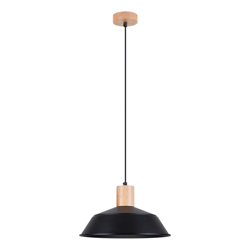 Подвесная люстра FANO 1xE27/15W/230V диаметр 34 см черный