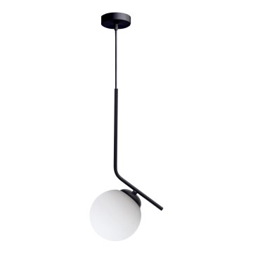 Подвесная люстра FIRA 1xE27/60W/230V черный