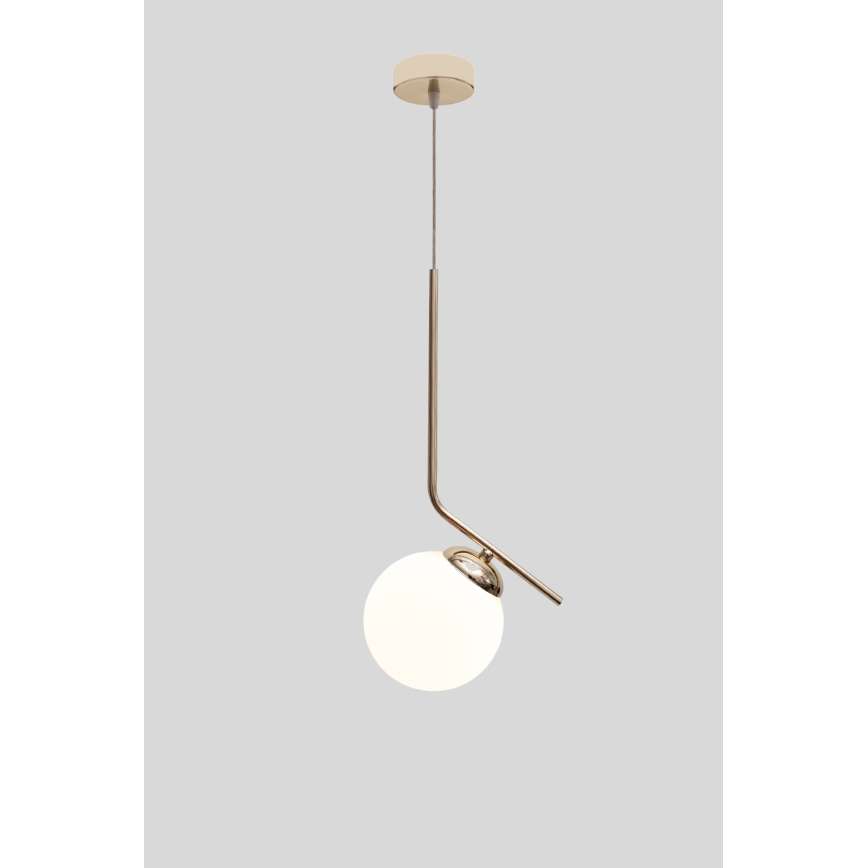 Подвесная люстра FIRA 1xE27/60W/230V золотистый
