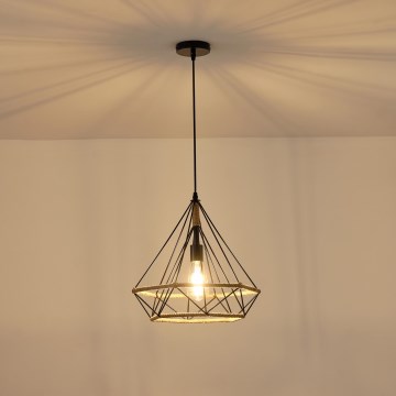 Подвесная люстра FLARE 1xE27/15W/230V диаметр 38 см бежевый