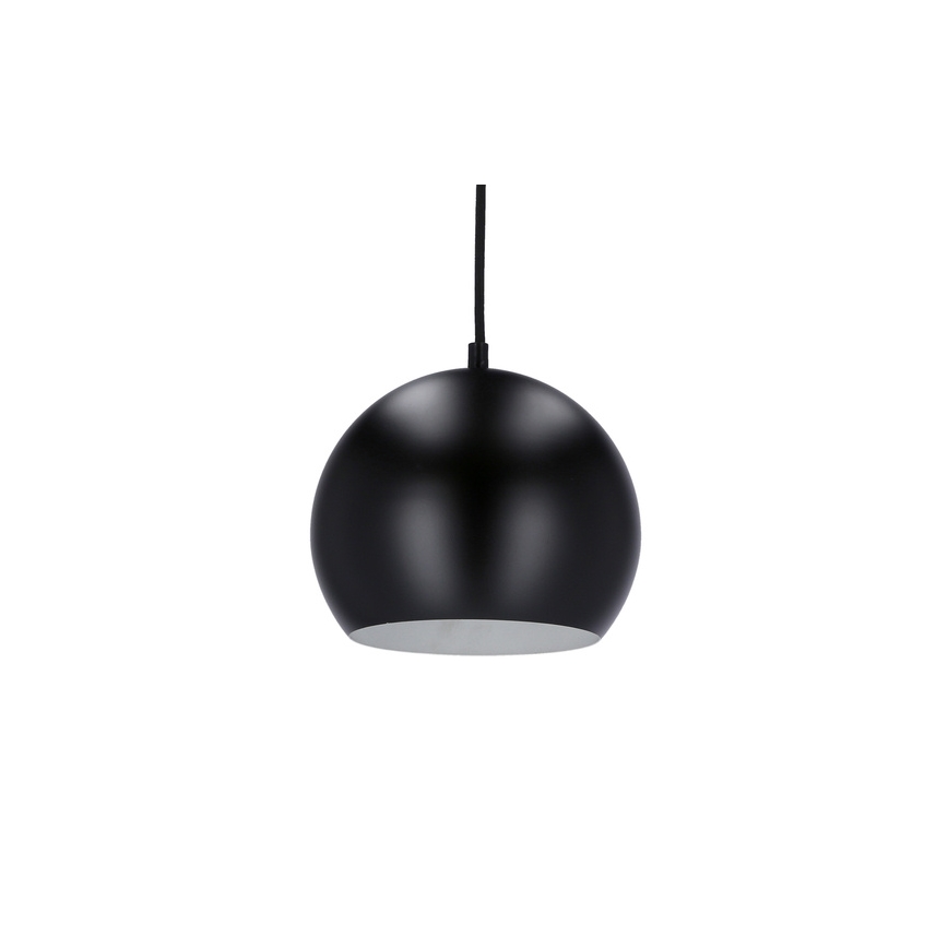 Подвесная люстра FLEN 1xE27/40W/230V диаметр 20 см черная