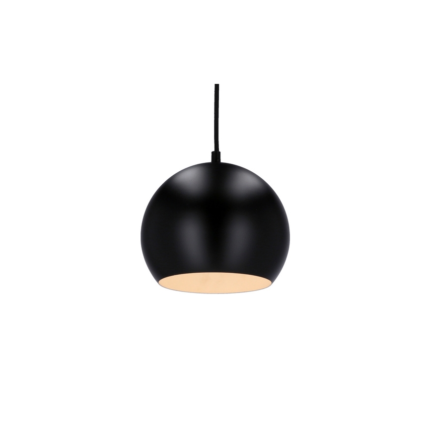 Подвесная люстра FLEN 1xE27/40W/230V диаметр 20 см черная