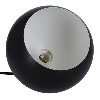 Подвесная люстра FLEN 1xE27/40W/230V диаметр 20 см черная