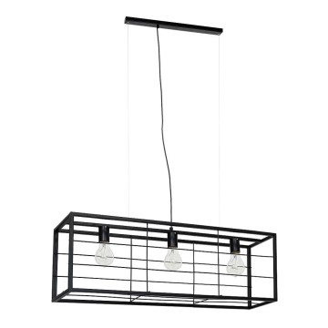 Подвесная люстра FRAME 3xE27/60W/230V