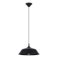 Подвесная люстра FRIKA 1xE27/15W/230V диаметр 34 см черный
