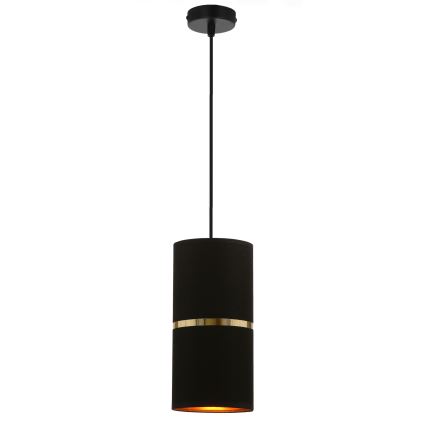 Подвесная люстра GINA 1xE27/60W/230V черный