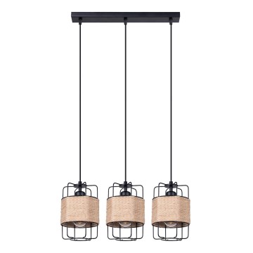 Подвесная люстра GIZUR 3xE27/15W/230V