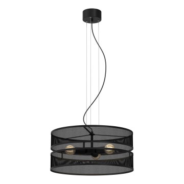 Подвесная люстра GLUM 3xE27/60W/230V черная