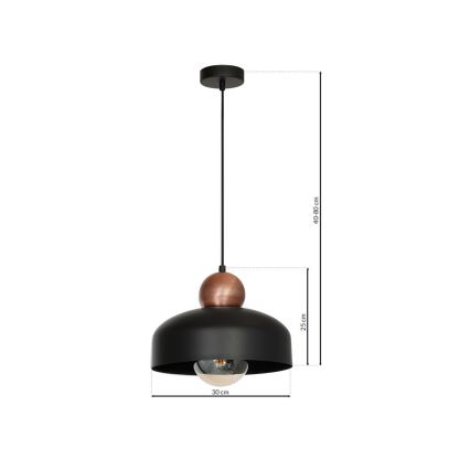 Подвесная люстра HARALD 1xE27/60W/230V