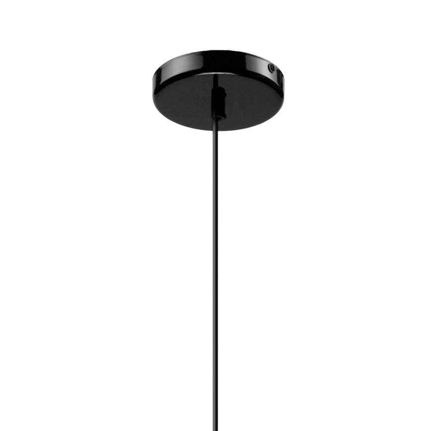 Подвесная люстра HARMA 1xE27/15W/230V диаметр 25 см белый/черный