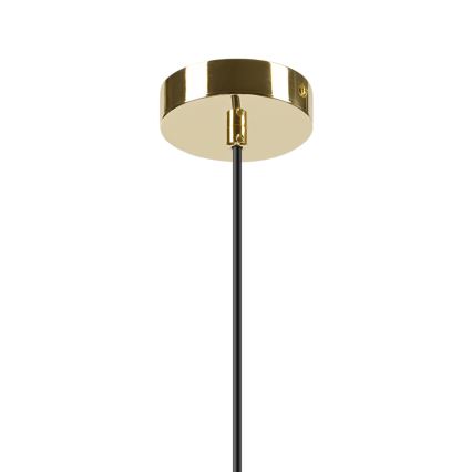 Подвесная люстра HARMA 1xE27/15W/230V диаметр 30 см белый/золотистый