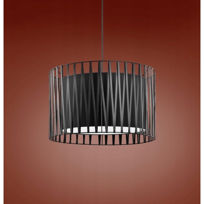 Подвесная люстра HARMONY BLACK 3xE27/60W/230V