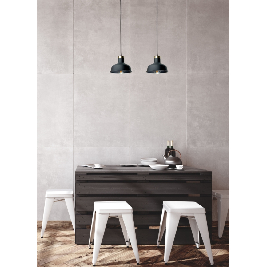 Подвесная люстра HEBE 2xE27/60W/230V черный