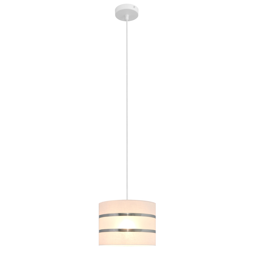 Подвесная люстра HELEN 1xE27/15W/230V ⌀ 20 cm белая