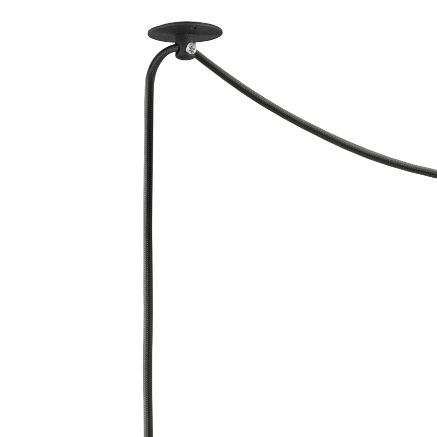 Подвесная люстра INA 1xE27/42W/230V черный