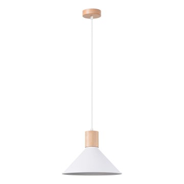 Подвесная люстра JAGA 1xE27/15W/230V диаметр 30 см белый