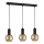 Подвесная люстра JANTAR BLACK 3xE27/60W/230V