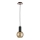 Подвесная люстра JANTAR WOOD 1xE27/60W/230V