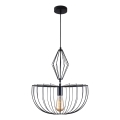 Подвесная люстра JASMINA 1xE27/20W/230V диаметр 40 см черный