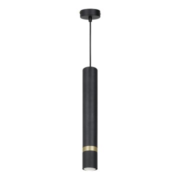Подвесная люстра JOKER 1xGU10/25W/230V черный/золотой