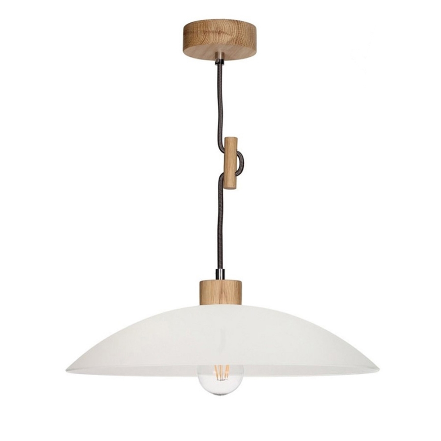 Подвесная люстра JONA 1xE27/60W/230V дуб - сертифицировано FSC