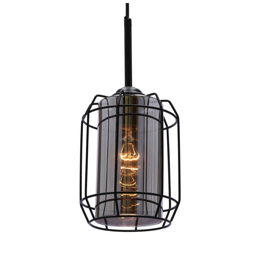 Подвесная люстра JONERA 1xE27/40W/230V черный