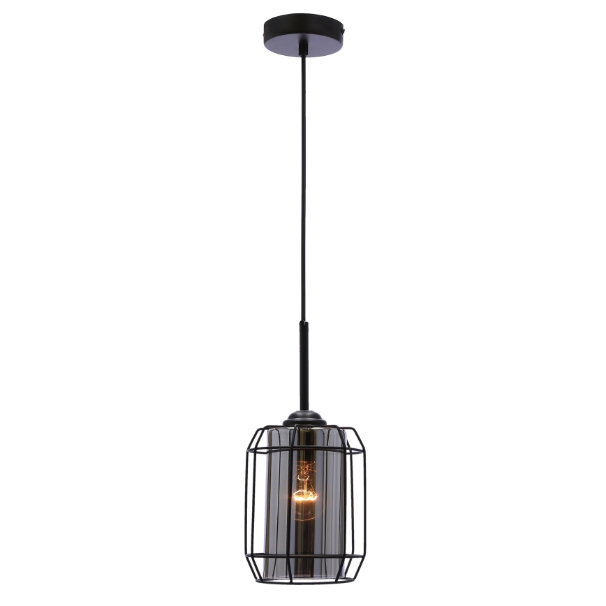 Подвесная люстра JONERA 1xE27/40W/230V черный