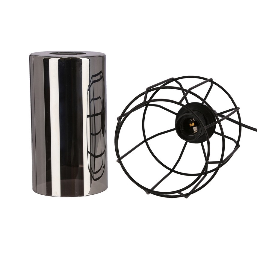 Подвесная люстра JONERA 1xE27/40W/230V черный