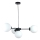 Подвесная люстра KALIOPE 4xE14/50W/230V черный/белый