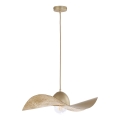 Подвесная люстра KAPELLO 1xE27/60W/230V диаметр 55 cm золотая