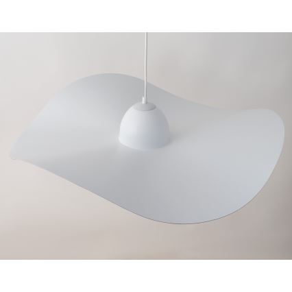 Подвесная люстра KAPELLO 1xE27/60W/230V диаметр 76 cm белая/золотая