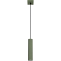 Подвесная люстра KARBON 1xGU10/10W/230V зеленый