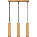 Подвесная люстра KARBON 3xGU10/10W/230V золотистый