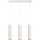 Подвесная люстра KARBON 3xGU10/10W/230V кремовый