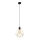 Подвесная люстра KARO 1xE27/15W/230V золотистый/черный