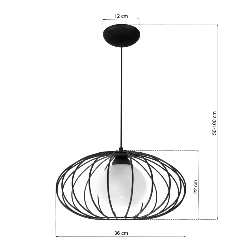 Подвесная люстра KRONOS 1xE14/40W/230V