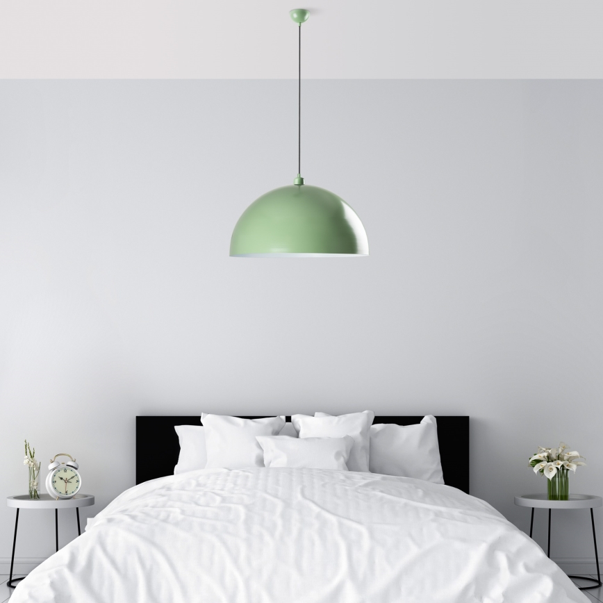 Подвесная люстра KURE 1xE27/40W/230V зеленый